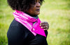 Wanda Pink Modern Reversible Scarf | Special Edition