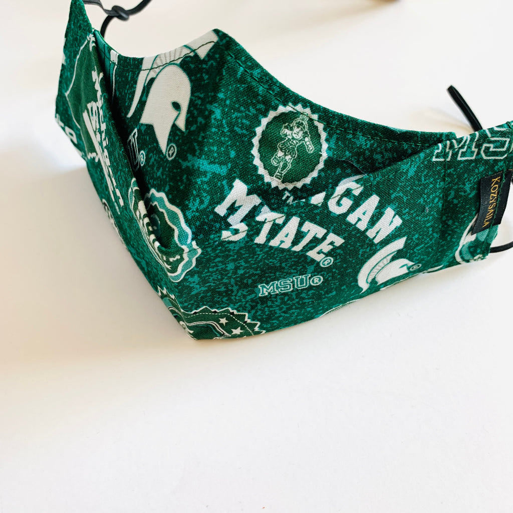Claudia Pop Up Sport Mask | Michigan State Spartans